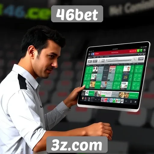 Avaliação das funcionalidades do site 46bet